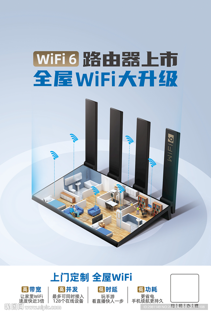 wifi路由 网络 电信移动联