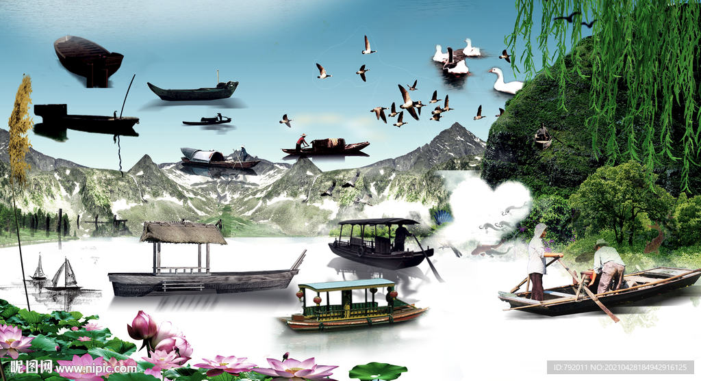 園林景觀素材
