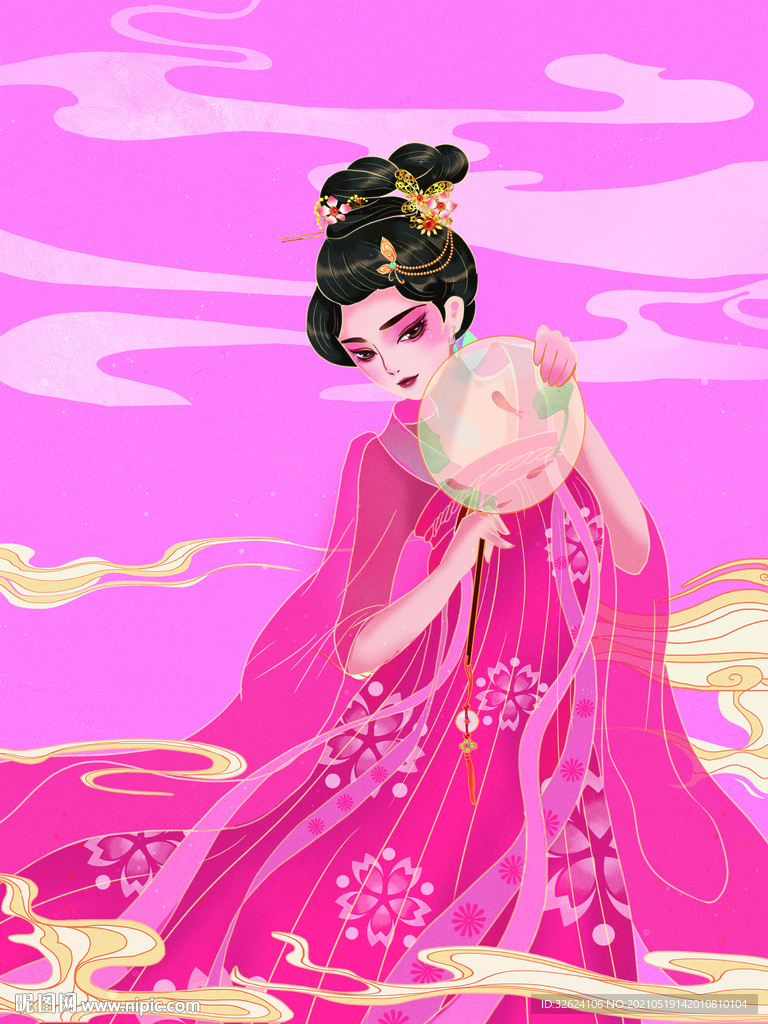 唐仕女 