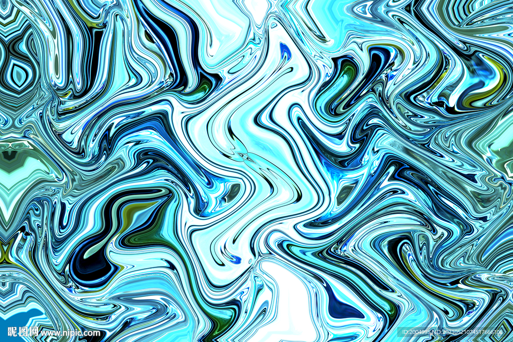 抽象流体水纹背景