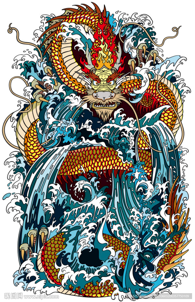 龍 數(shù)碼印花