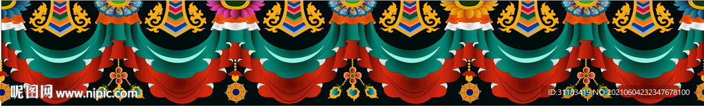 藏式幡布