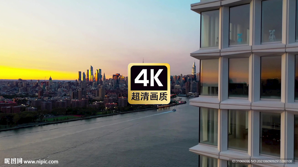 短視頻素材大海旁邊的海景房