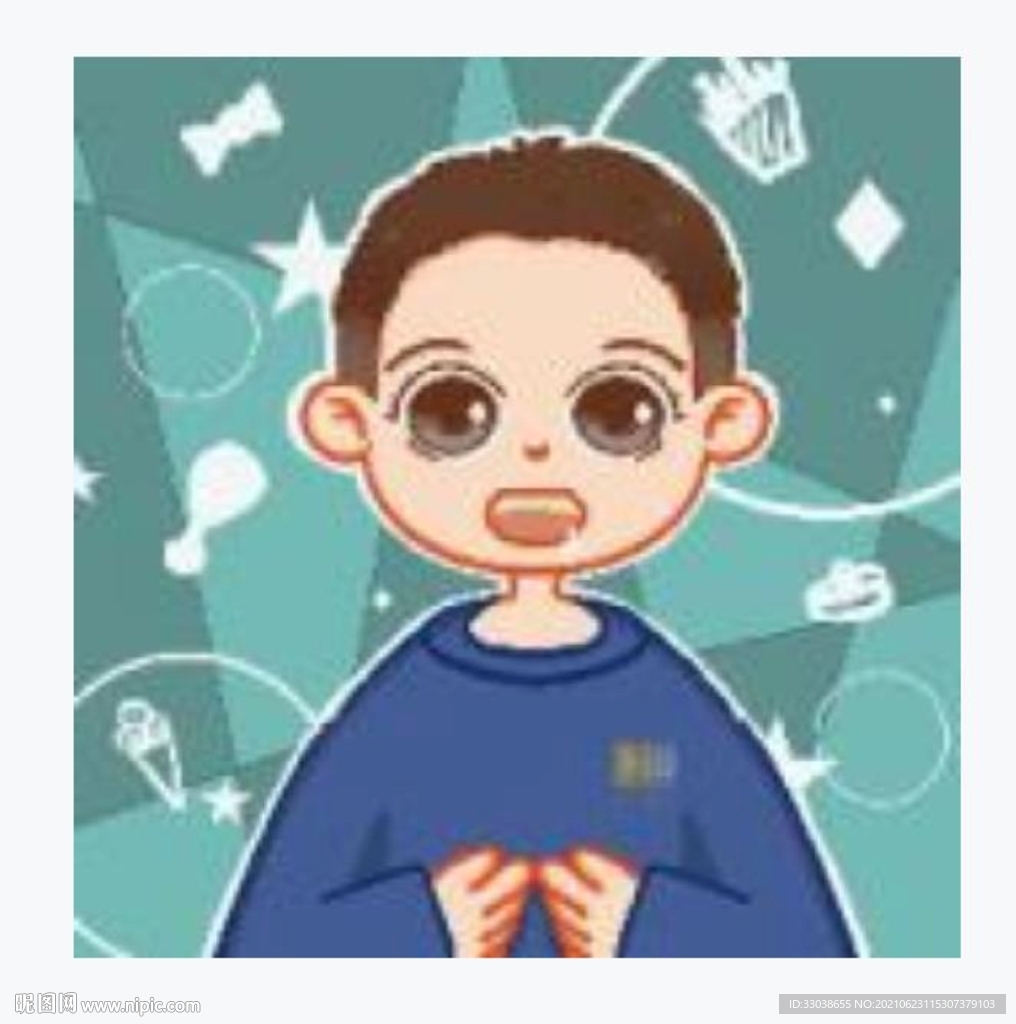 手繪男孩 分層