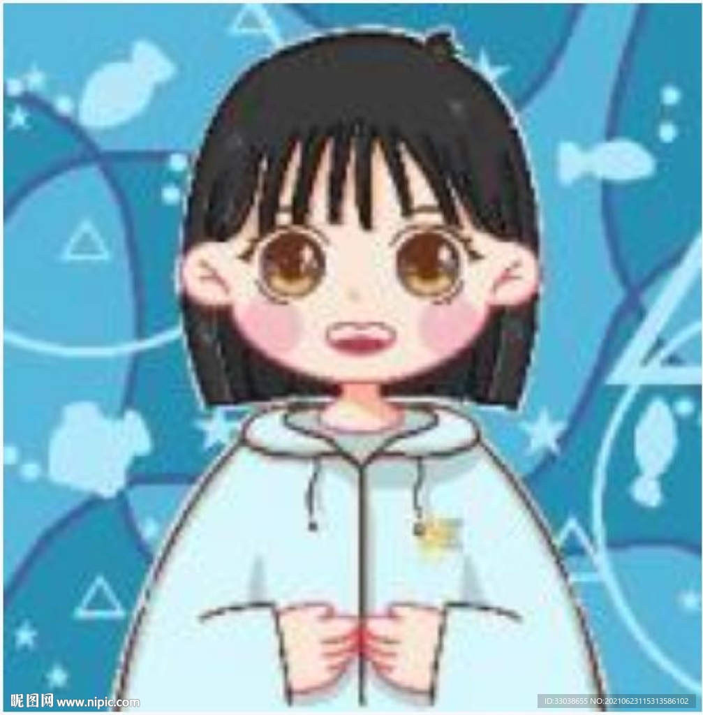手繪女孩