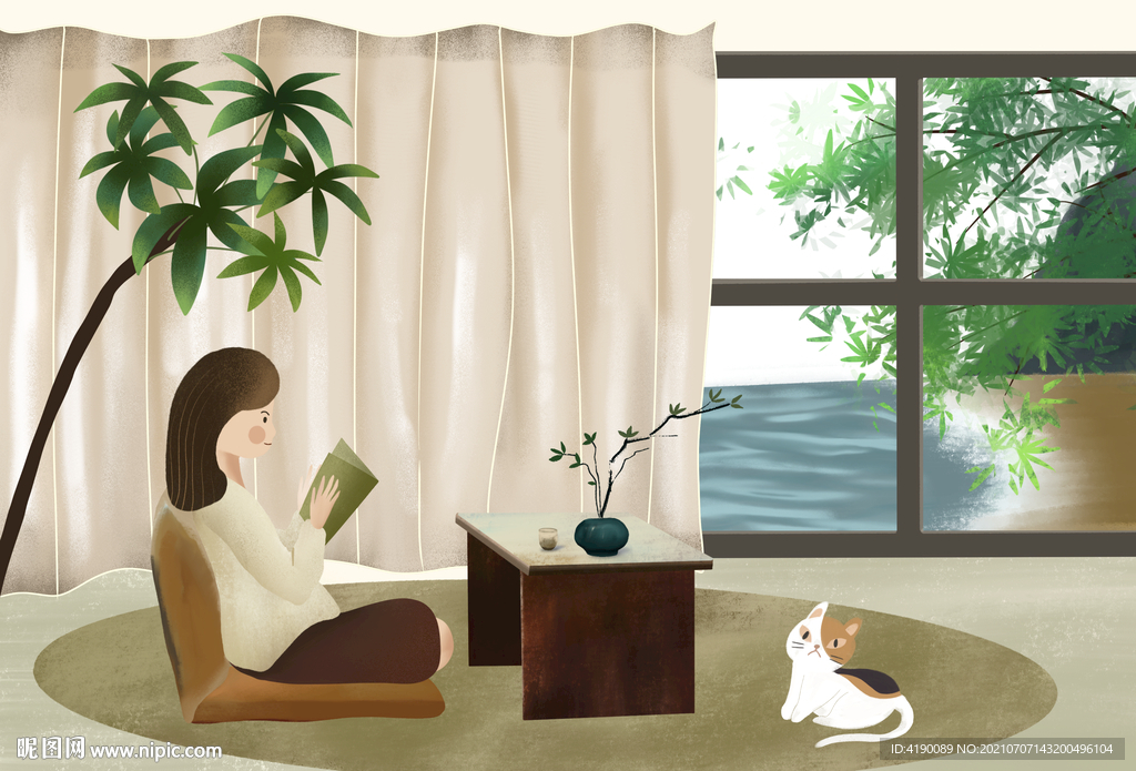 看書
