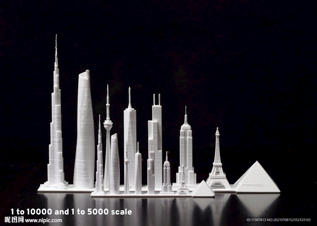 世界著名地标建筑3D模型文件