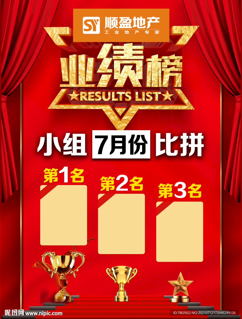 業績榜