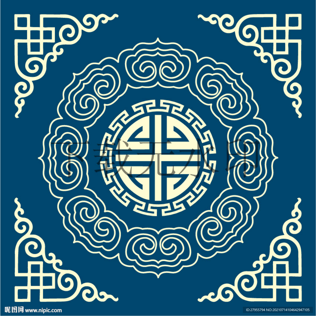 傳統(tǒng)矢量民族風(fēng)