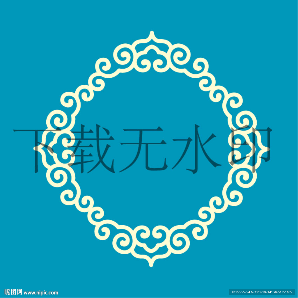矢量花紋裝飾