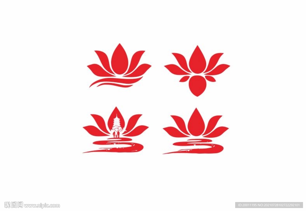 荷花標志