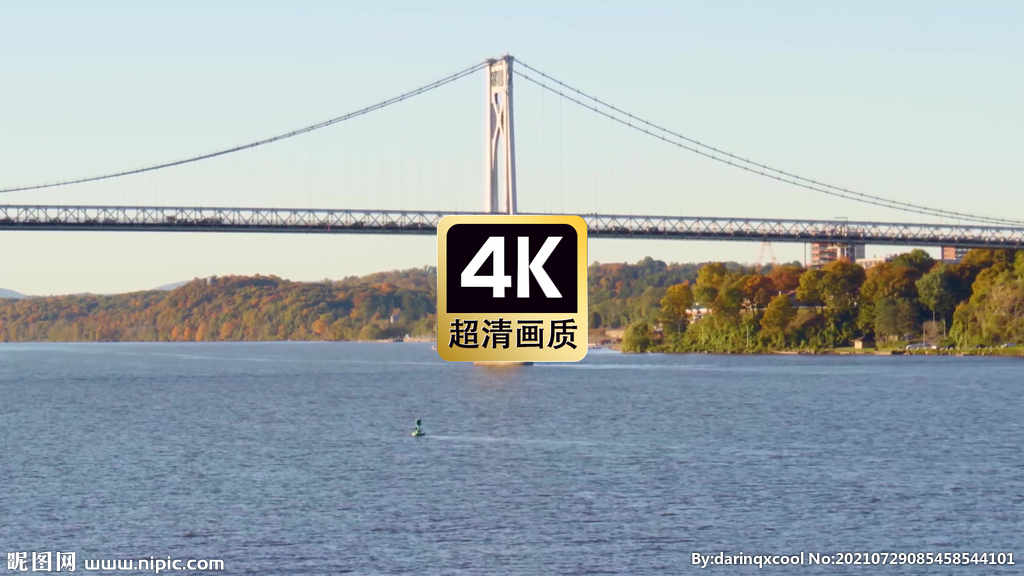 航拍跨海大橋上的車流