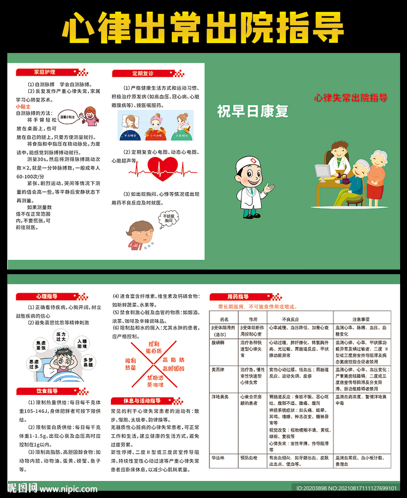 心律失常出院指導(dǎo)