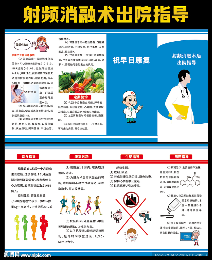射頻消融術(shù)后出院指導(dǎo)