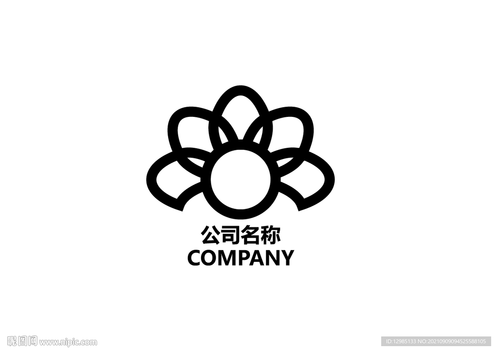 商标 创意图案 公司 logo设计图__logo设计_广告设计_设计图库_昵图网