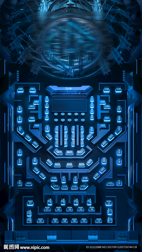 機械座位圖