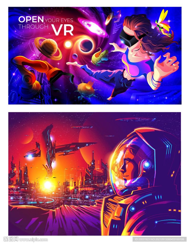 VR图 VR海报