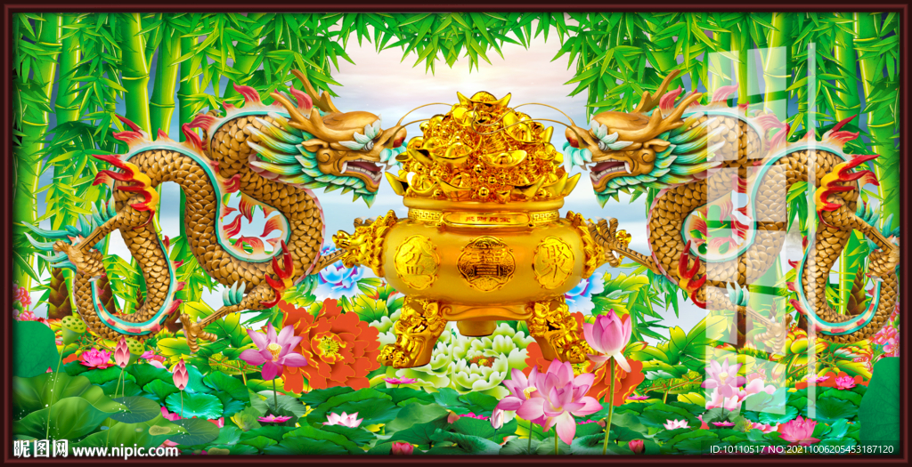 二龍騰飛  