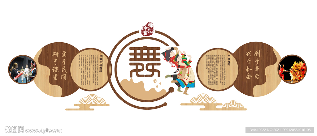 傳統(tǒng)舞蹈文化墻