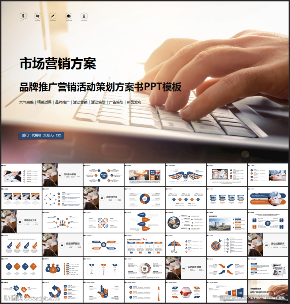 市活营销策划方案PPT