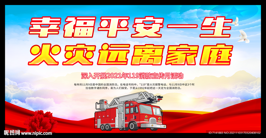 消防安全展板