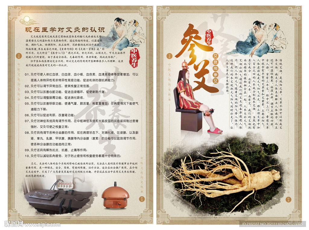 艾灸常識 參艾