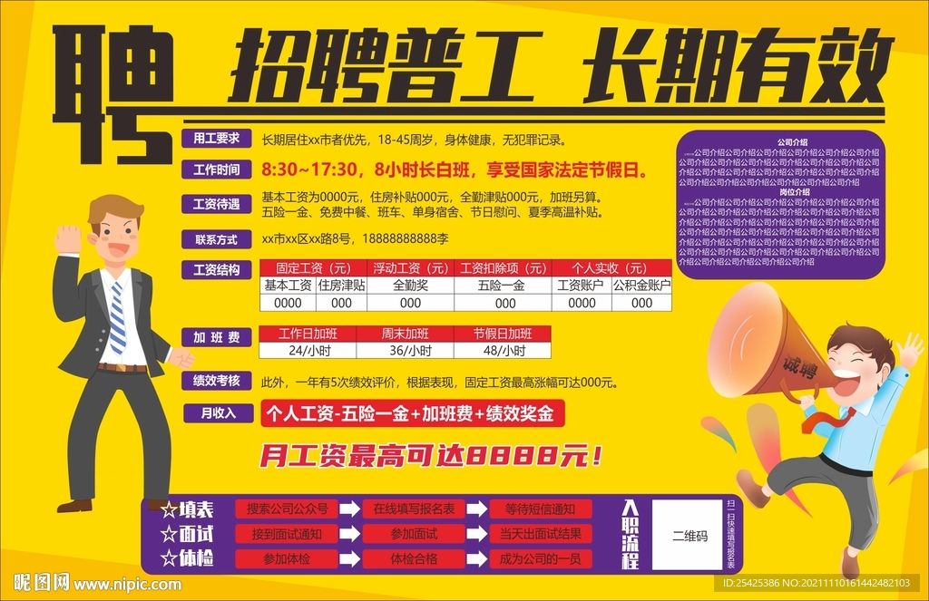 招聘海報(bào)