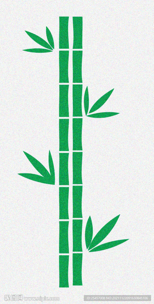 竹子造型 