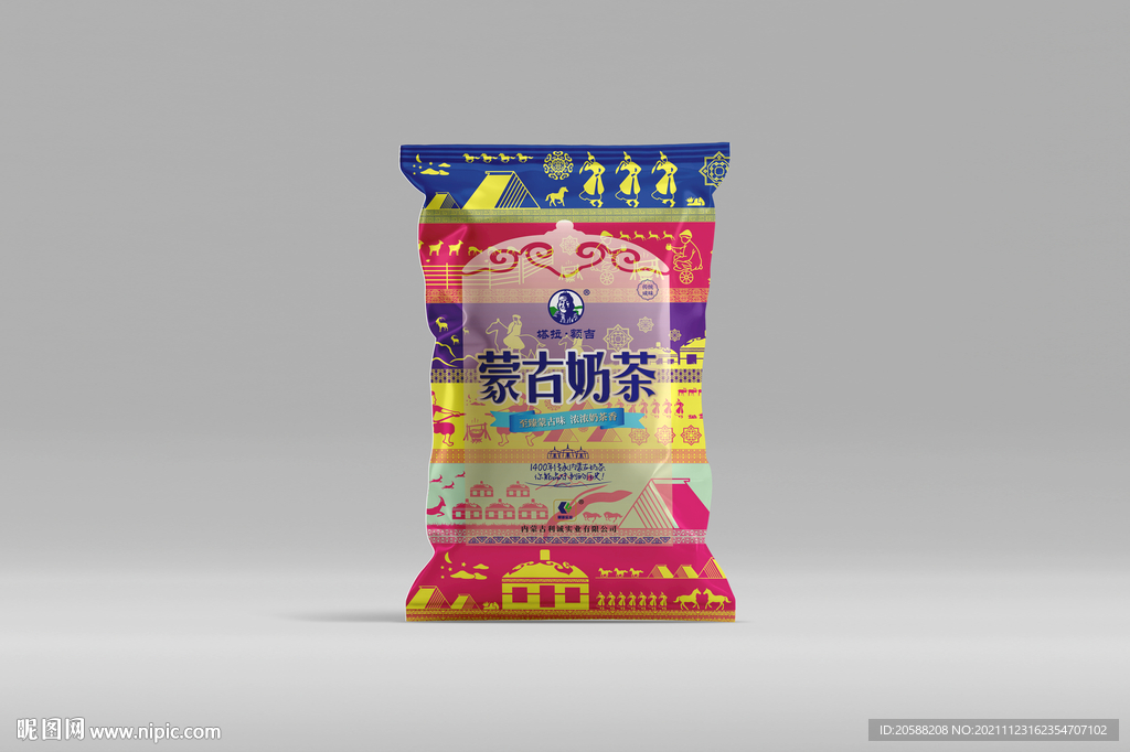 蒙古奶茶包裝設(shè)計(jì)