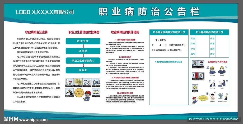 職業病防治公告欄