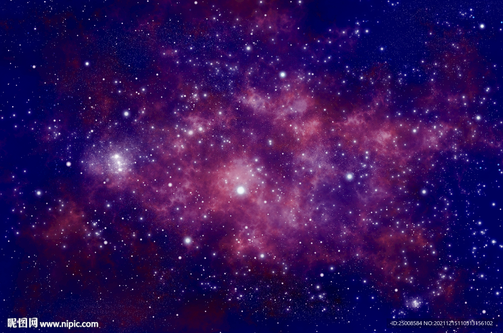 紫色星空