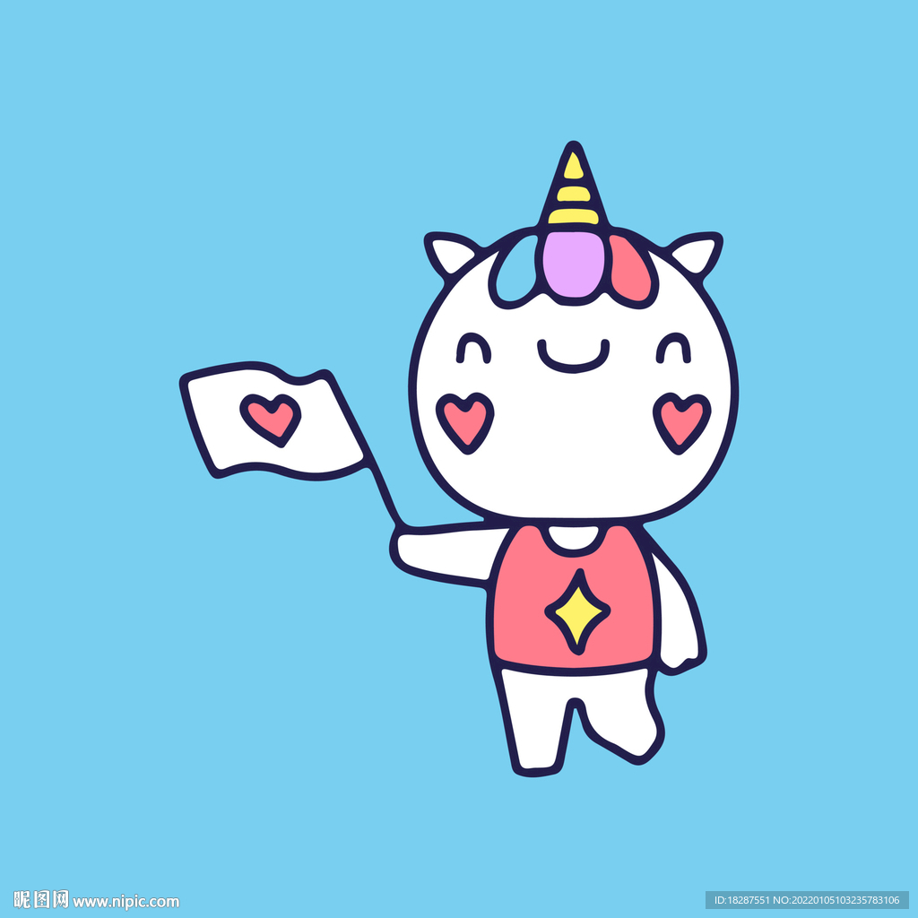 獨角獸寶寶圖標