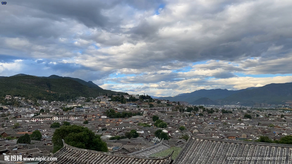 麗江古鎮延時拍攝