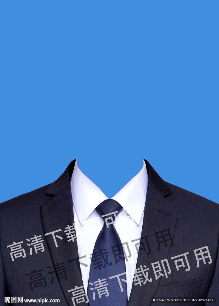 男士證件照西裝圖片