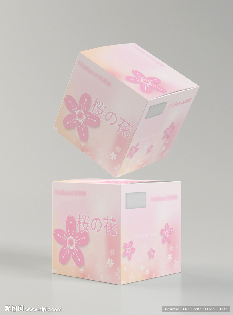 櫻花系列蛋糕盒