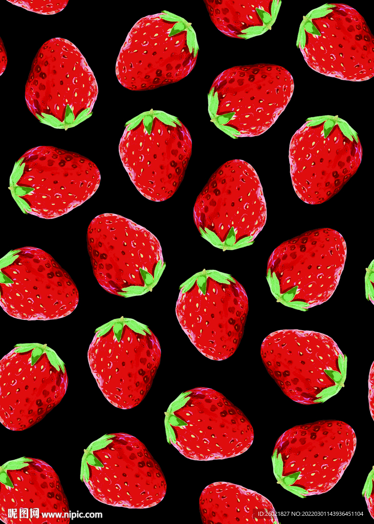草莓数码印花