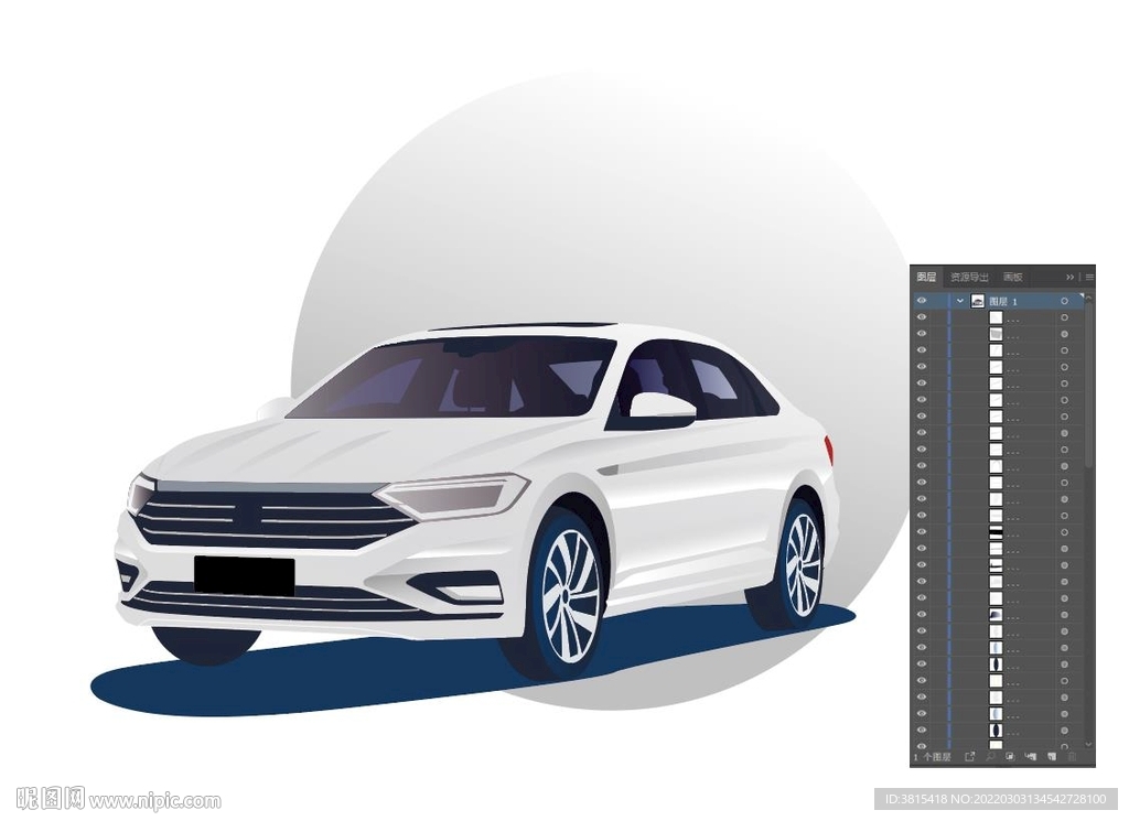 汽車插畫