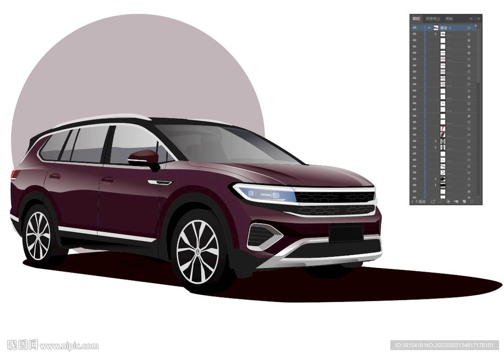 汽車插畫