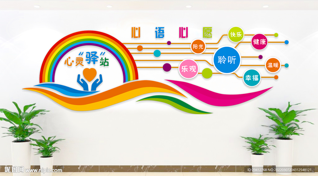心理咨詢文化墻