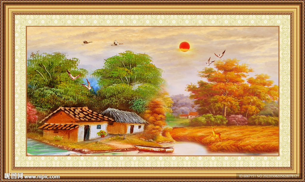 油畫風(fēng)景
