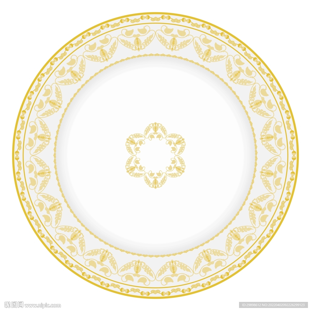 餐盘餐具金色葡萄纹花纹