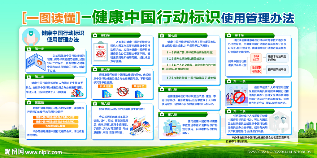 健康中国行动标识使用管理办法