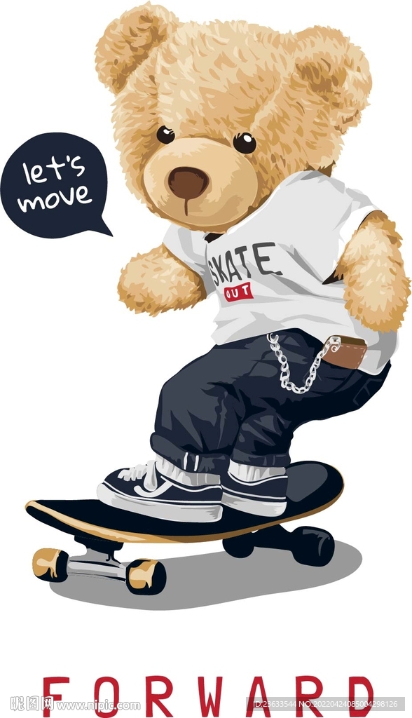 滑板熊 运动健身熊 熊图片