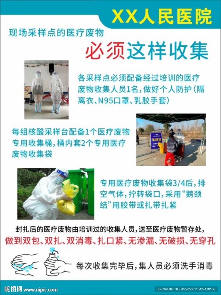 核酸采樣醫(yī)療廢物收集