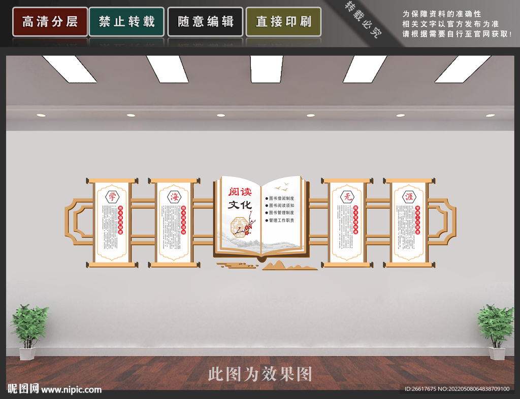 閱讀文化墻