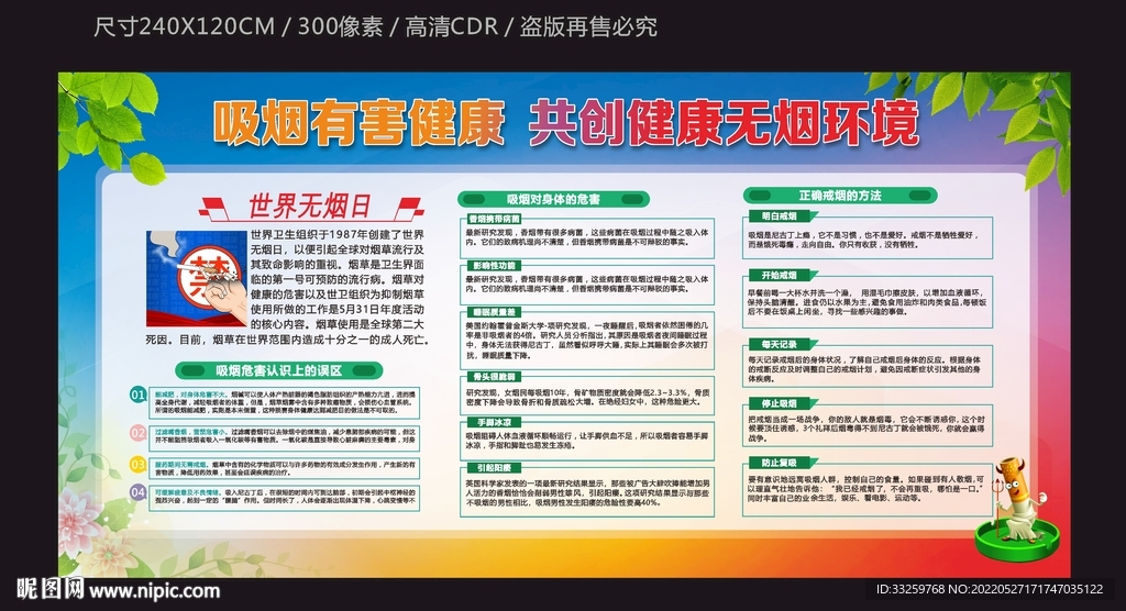 無煙日宣傳欄