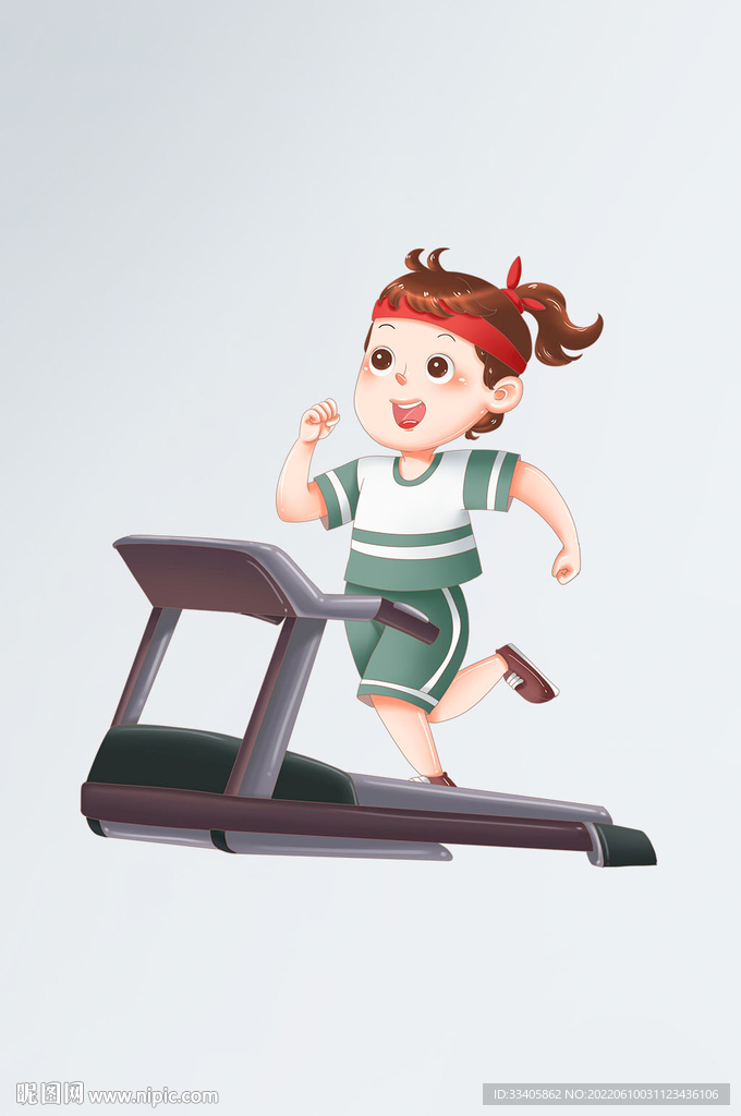 健身房跑步机减肥锻炼身体运动女