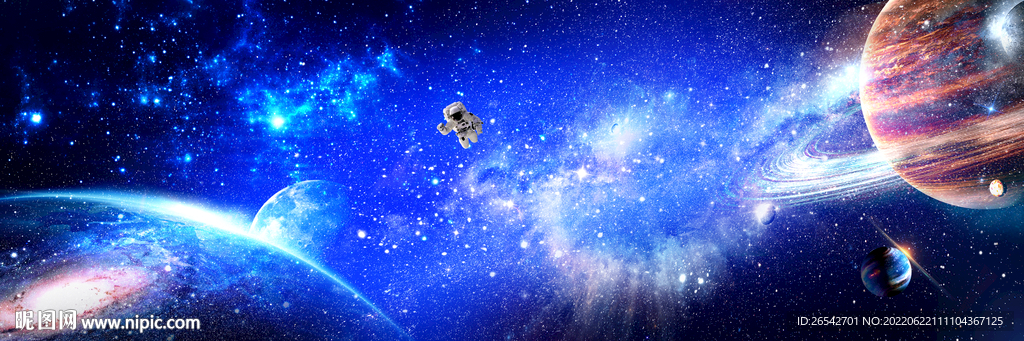 巨幅宇宙星空