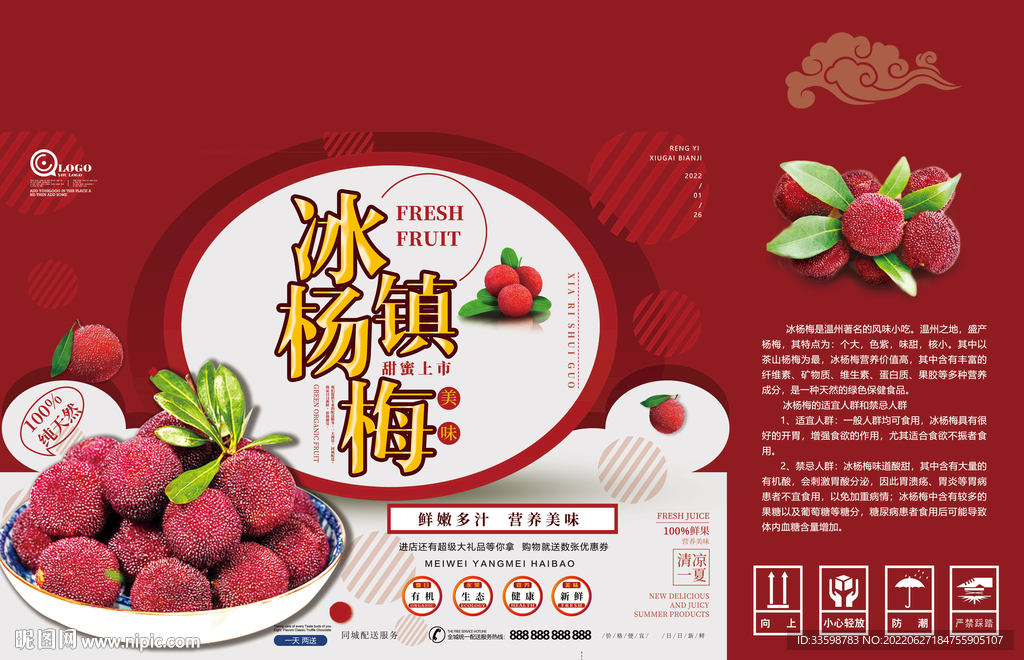 楊梅包裝箱