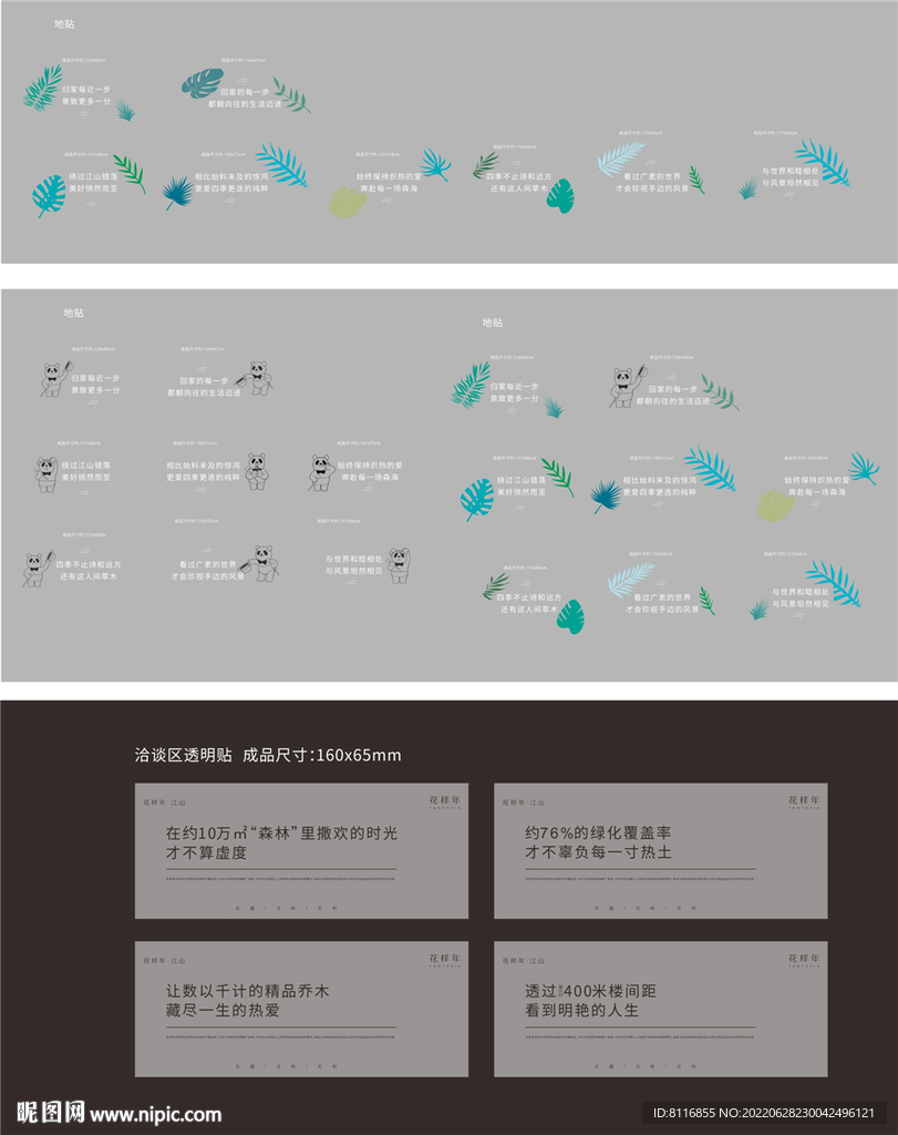 售樓部提示牌